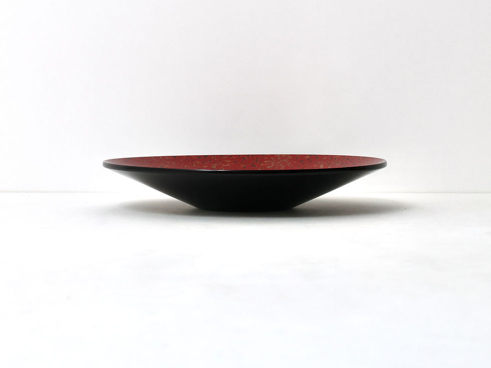 Miniature : Saladier Tsugaru en laque vintage