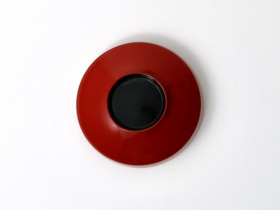 Thumbnail: Vintage Wajima Lacquer Bowl with Lid