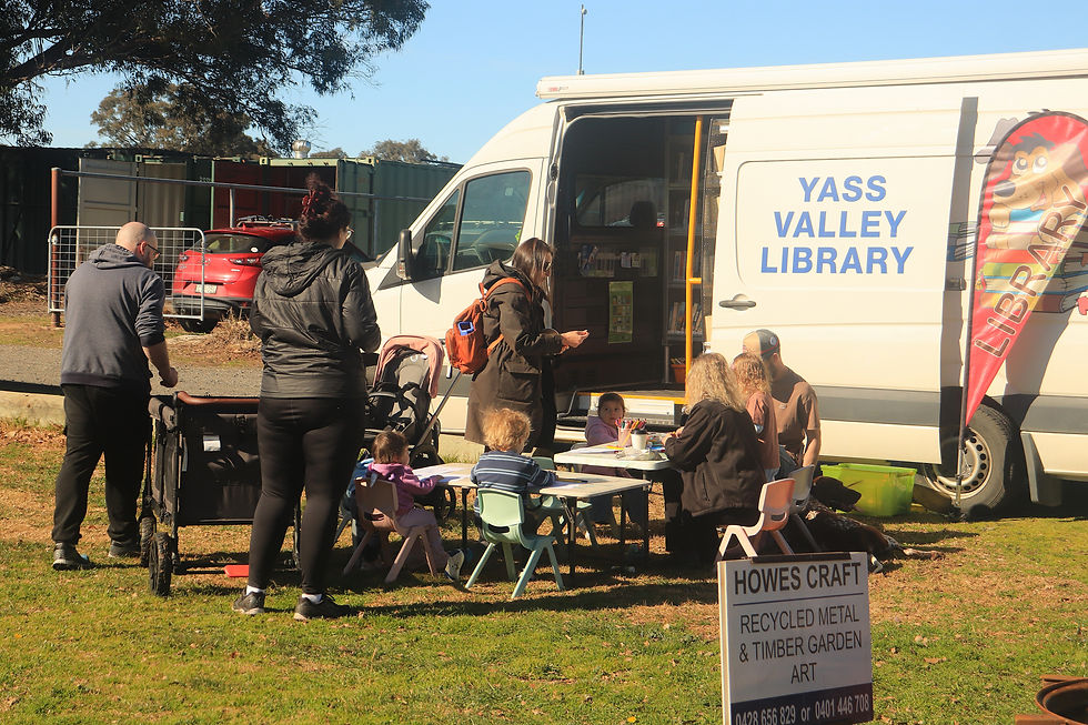 Kids play Yass Valley Library