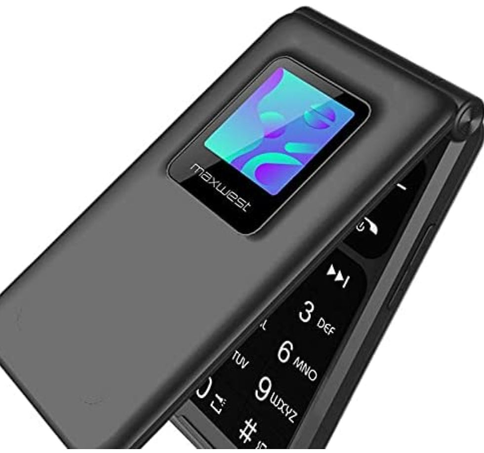 Thumbnail: Maxwest Neo Flip VoLTE | Black New