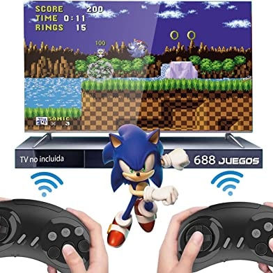 Thumbnail: Retro Sega game console