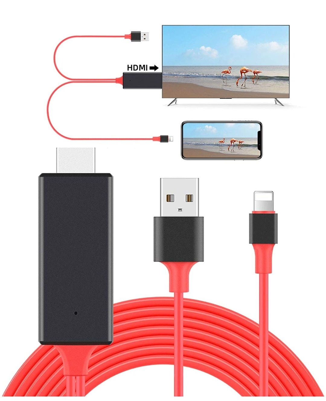 Phone hdmi cable plug n play