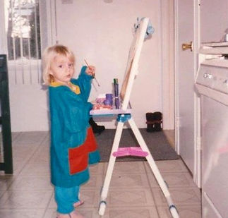 Artiste Myriam Bergeron en arts visuels à l'enfance