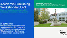 MDPI România a susținut un workshop în cadrul conferinței Multidisciplinary Conference on Sustainable Development