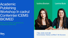 MDPI România a susținut un workshop în cadrul conferinței ICEMS BIOMED