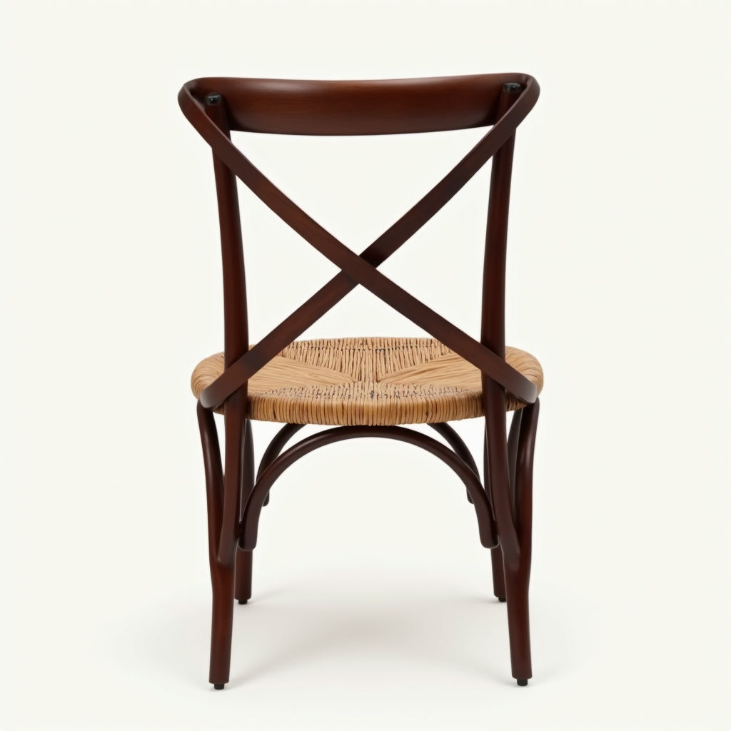 Mahogany Crossback Chair