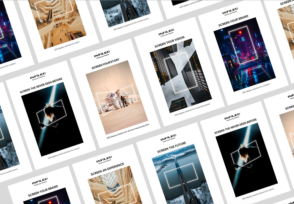 Screen Your Dreams New Brochures