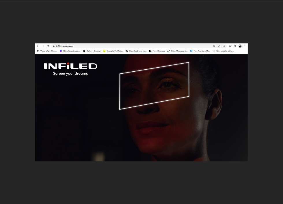 New Brand Positioning Landing Page