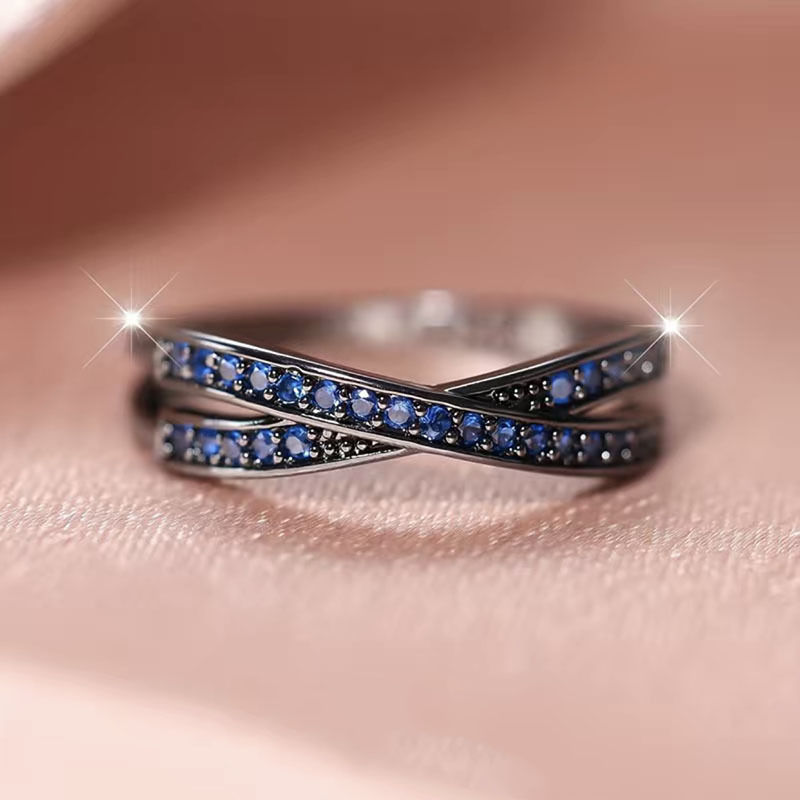 Thumbnail: Square vintage silver ring