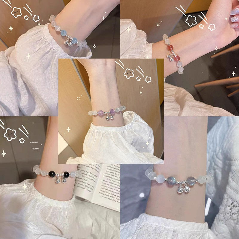 Thumbnail: Butterfly-shaped synthetic cat’s eye genuine bracelet