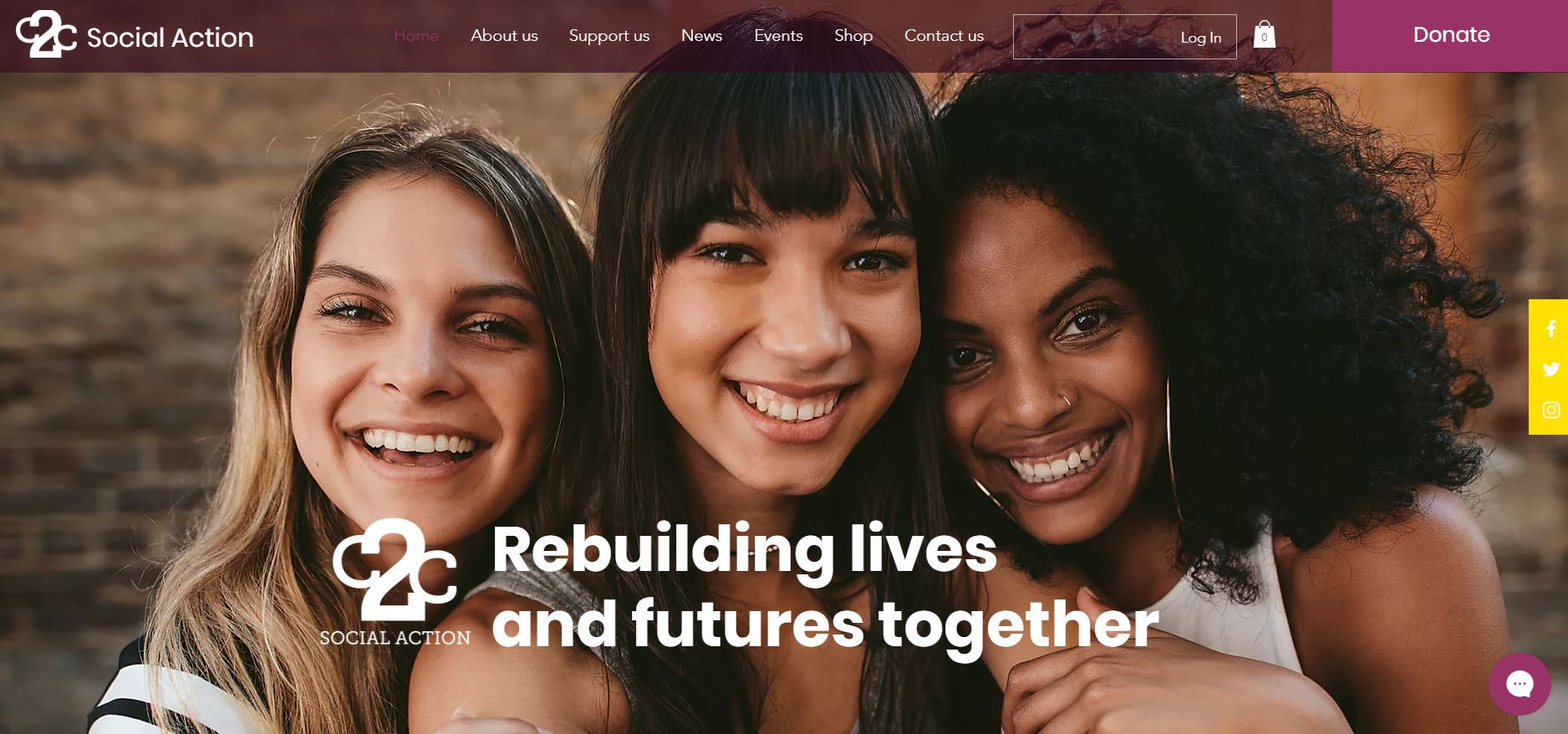 C2c Social Action logo