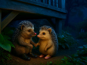 Willi und rosa - eine Igelliebe