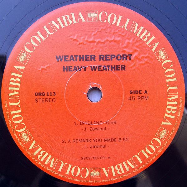 Miniature : Weather Report - HEAVY WEATHER 2LP 180gr. Limited edition