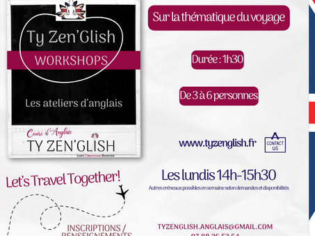 Ty Zen'Glish WORKSHOP!