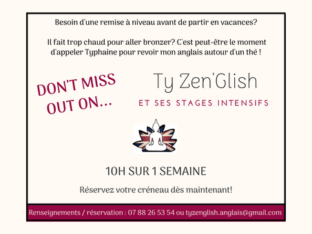 Les réservations sont ouvertes!