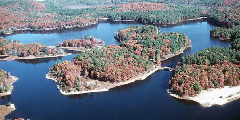 Quabbin Reservoir, Peak Foliage