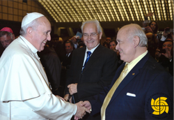 Pépé et le pape François