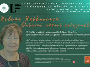 Helena Haškovcová: Duševní zdraví veřejnosti