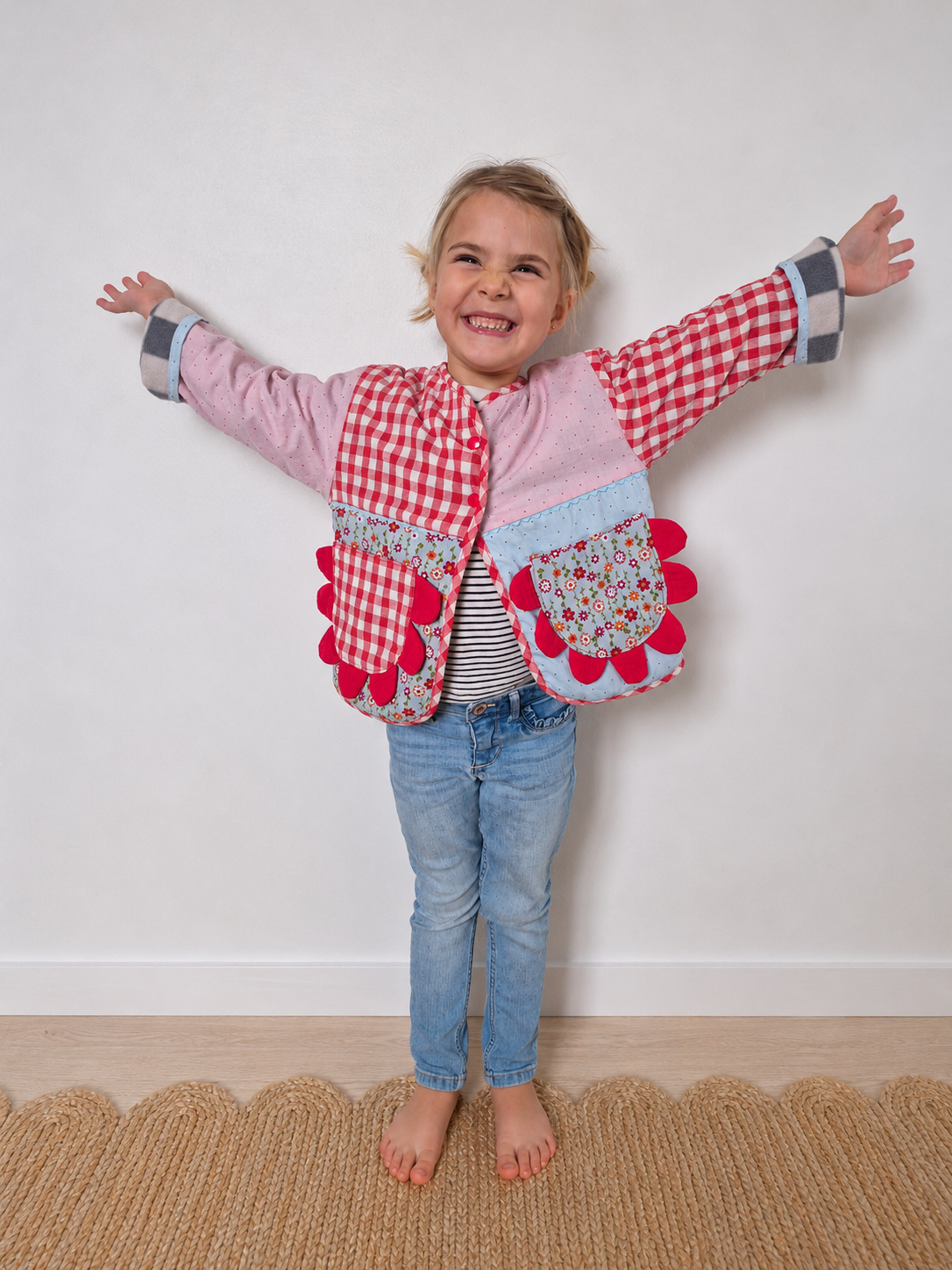 Strawberry Picnic Jacket - Kids