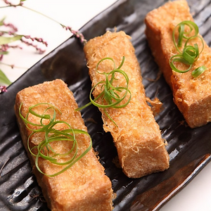 黑松露菌汁黄金豆腐