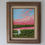 Thumbnail: PINK SKIES original painting framed 