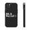 Thumbnail: Tough Phone Case Blk & Barred Design Stylish Protection Unique Trendy Gift Idea