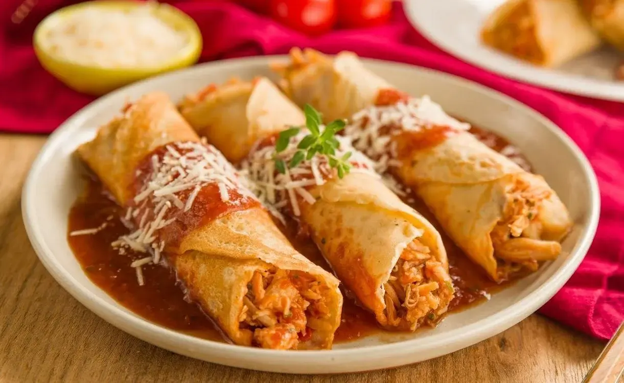 ALMOÇO SEXTA (PANQUECA DE FRANGO)