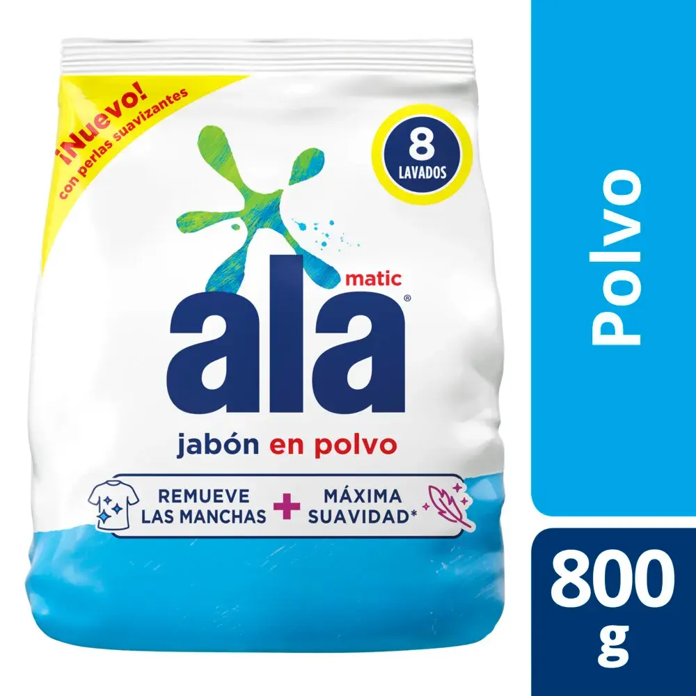 Jabón En Polvo Ala Core 800 G