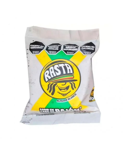 ALFAJOR RASTA BLANCO 70g