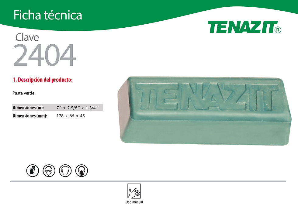 Miniatura: Pasta para pulido Metales no ferrosos