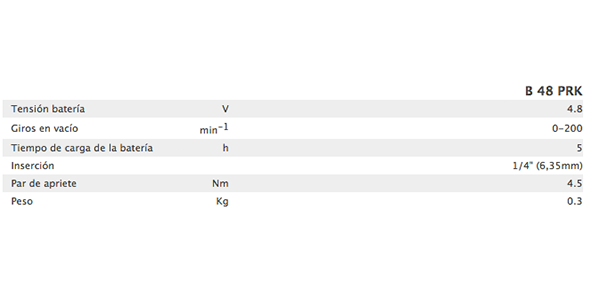 Miniatura: Atornillador a Bateria