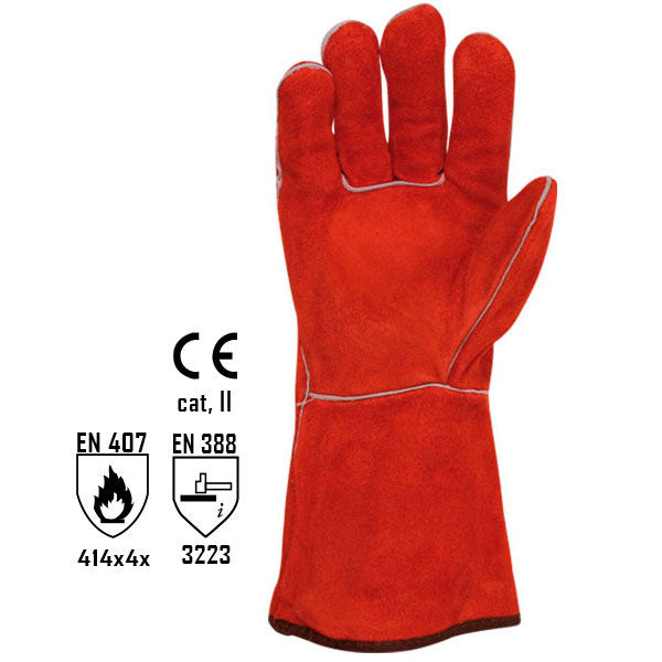 Miniatura: Guante para soldador de 34 cm