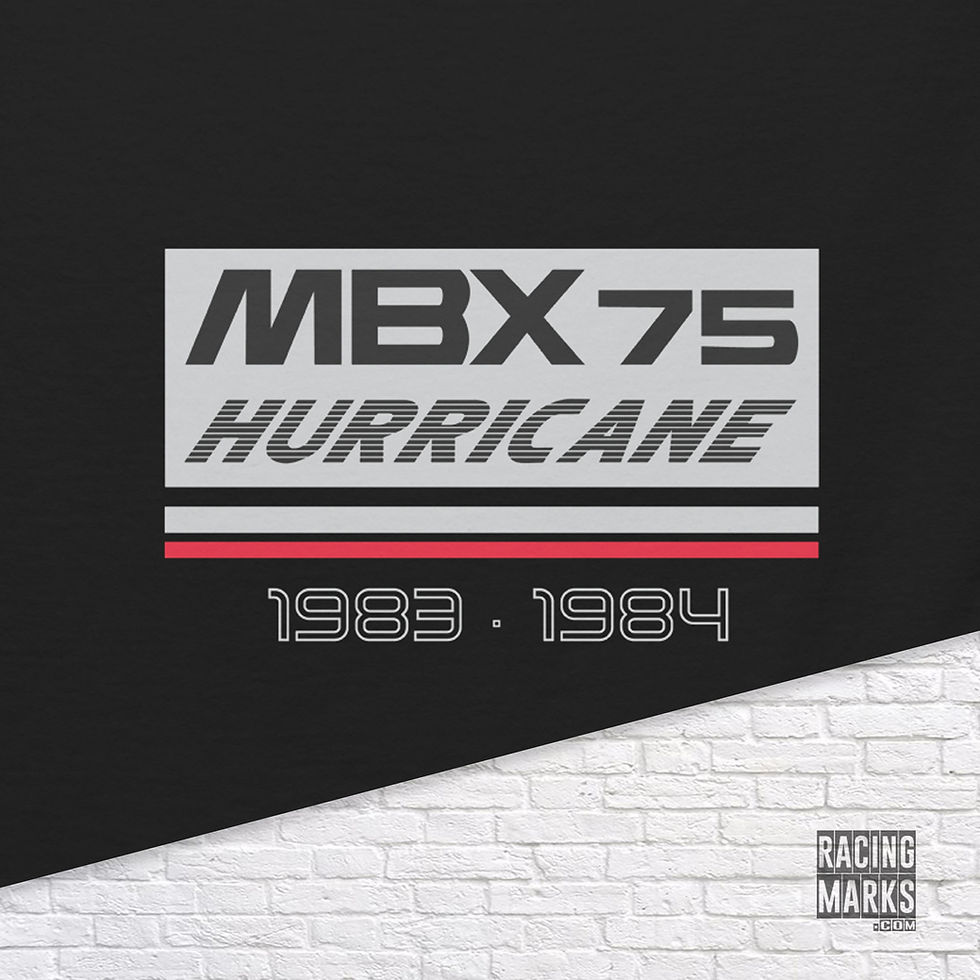 Thumbnail: T-shirt MBX 75 Hurricane BLACK