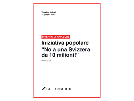 Iniziativa «No a una Svizzera da 10 milioni»