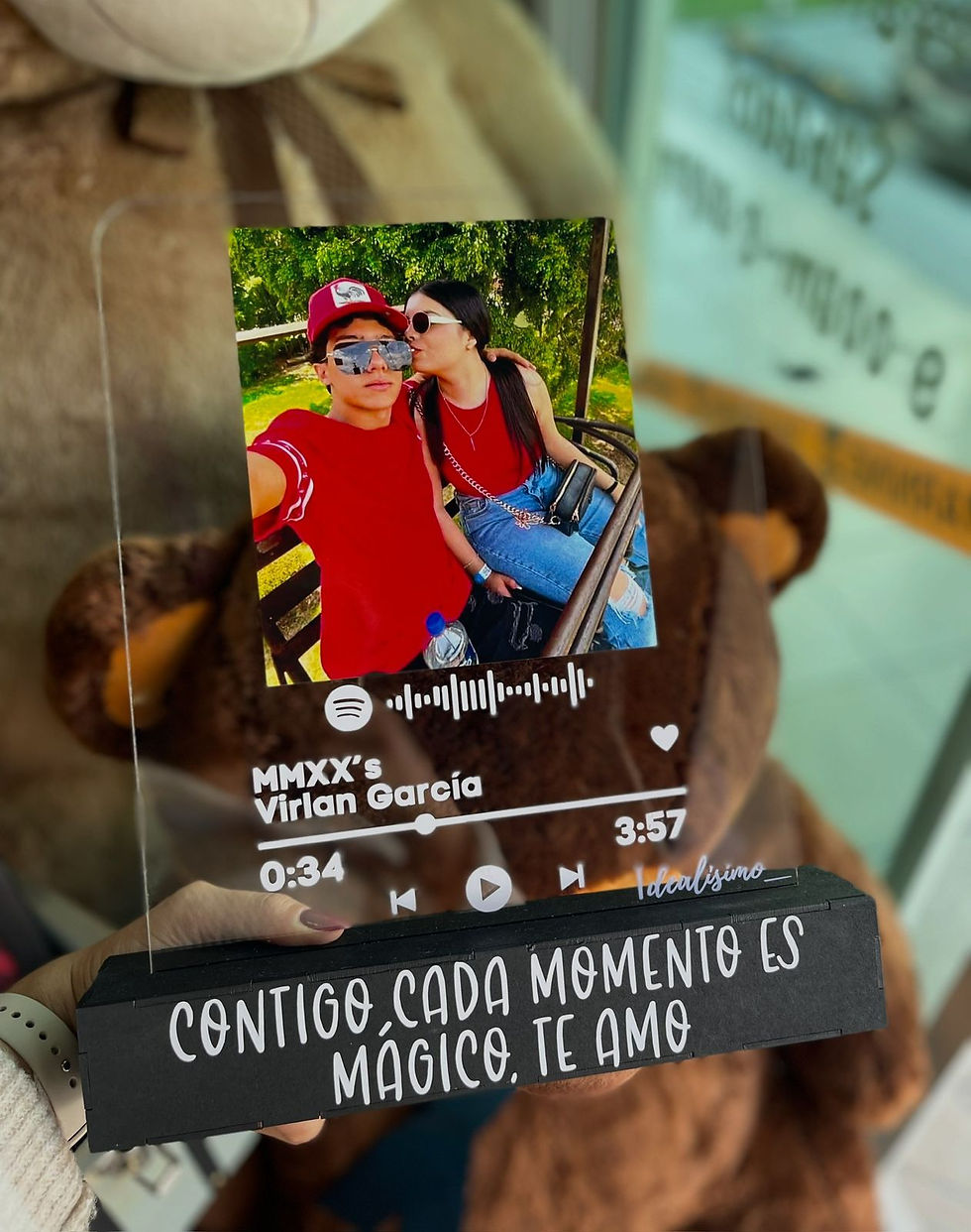 Miniatura: Acrilico con base