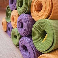 Tapis de yoga couleurs Alsace