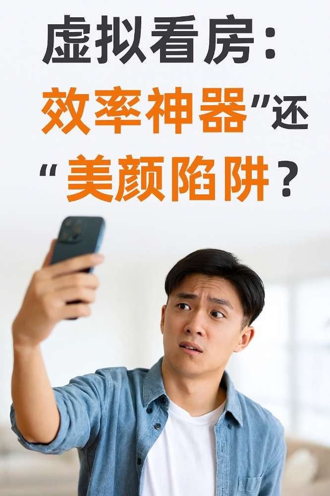 抛弃跑断腿!虚拟看房:效率神器还是“美颜”陷阱?