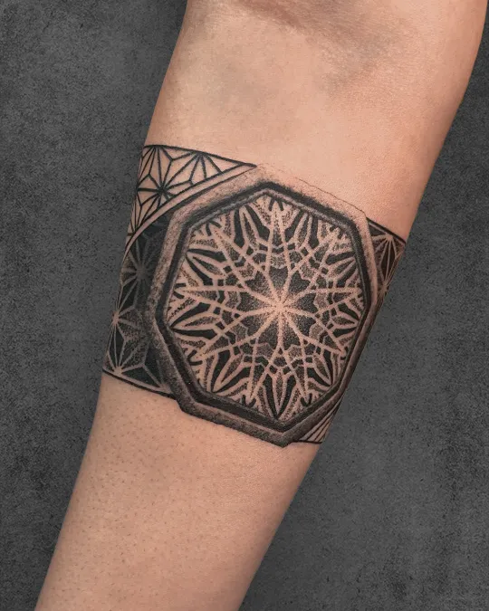 sacred geometry tattoo