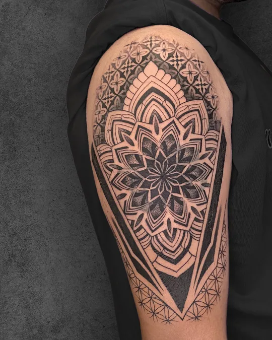 metatron's cube tattoo