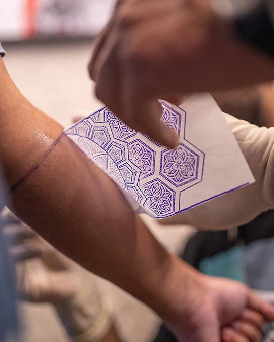 tattoo placement on arm