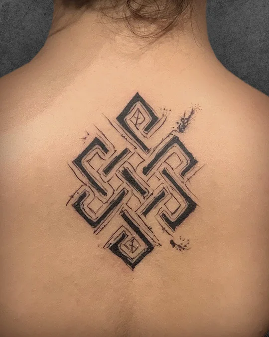 celtic knot tattoo for women