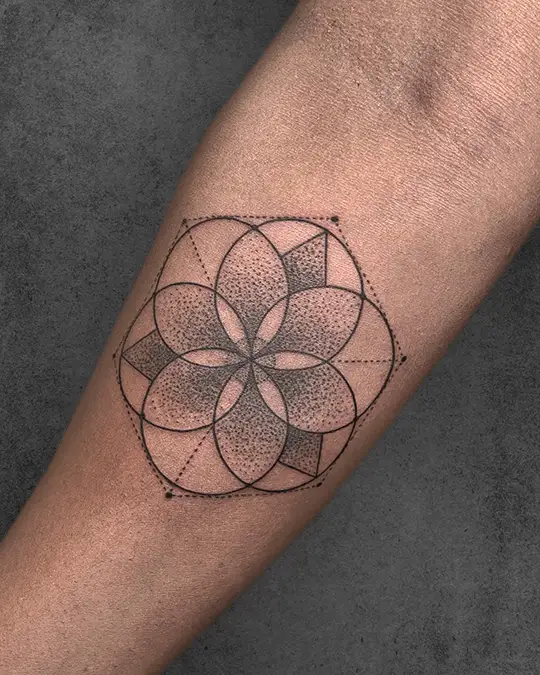 flower of life tattoo