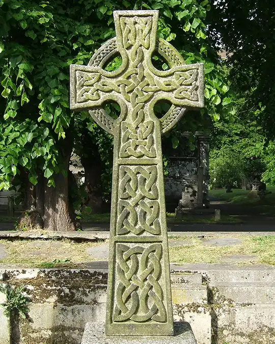 Croix celtique de Lugasson, France