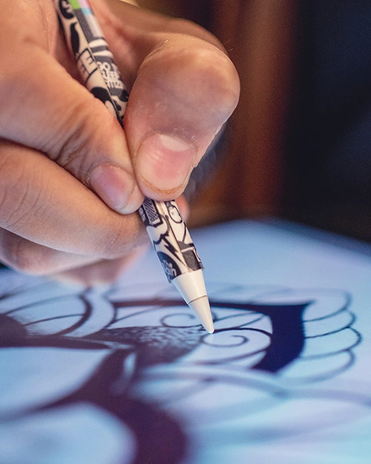 detailing mandala tattoo design