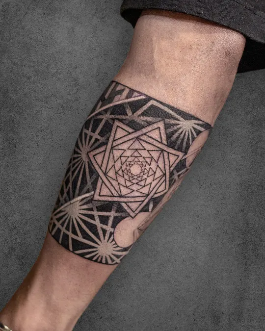 sri yantra tattoo