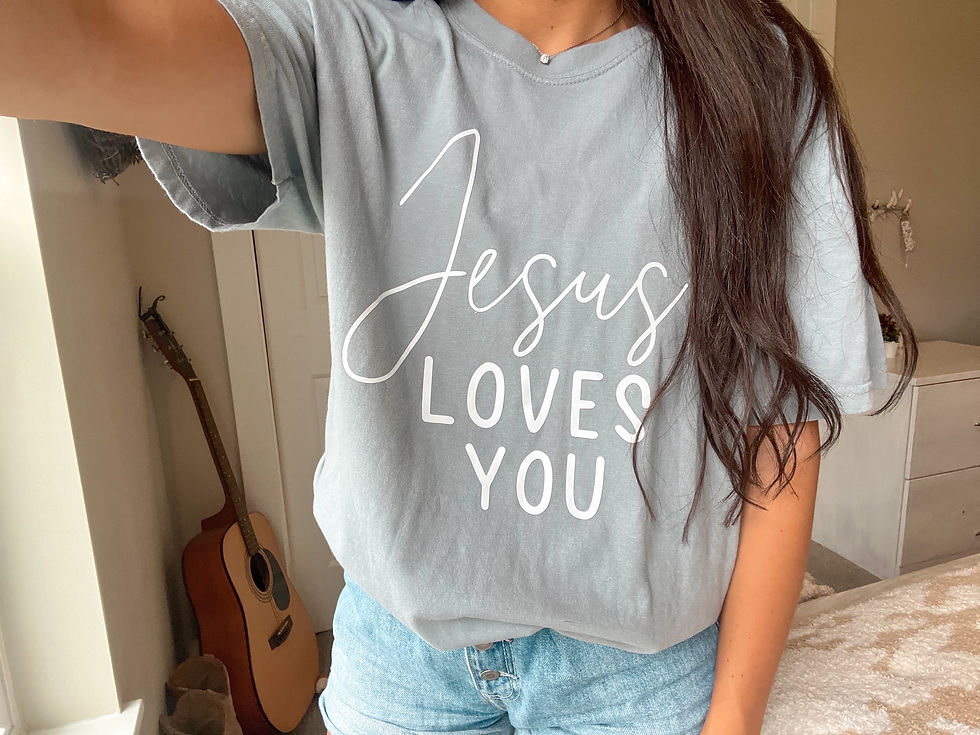 Thumbnail: Jesus Loves You Tshirt