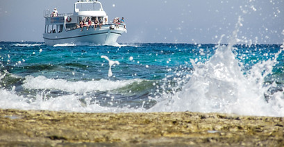 Cruise Annäherung an Shore
