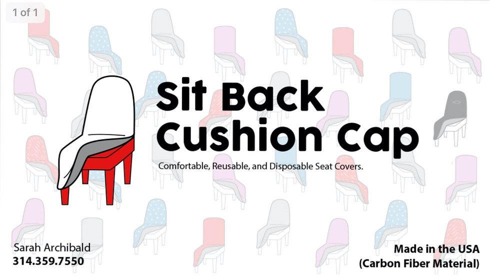 Thumbnail: 1 Short Cushion Cap Seat Cover