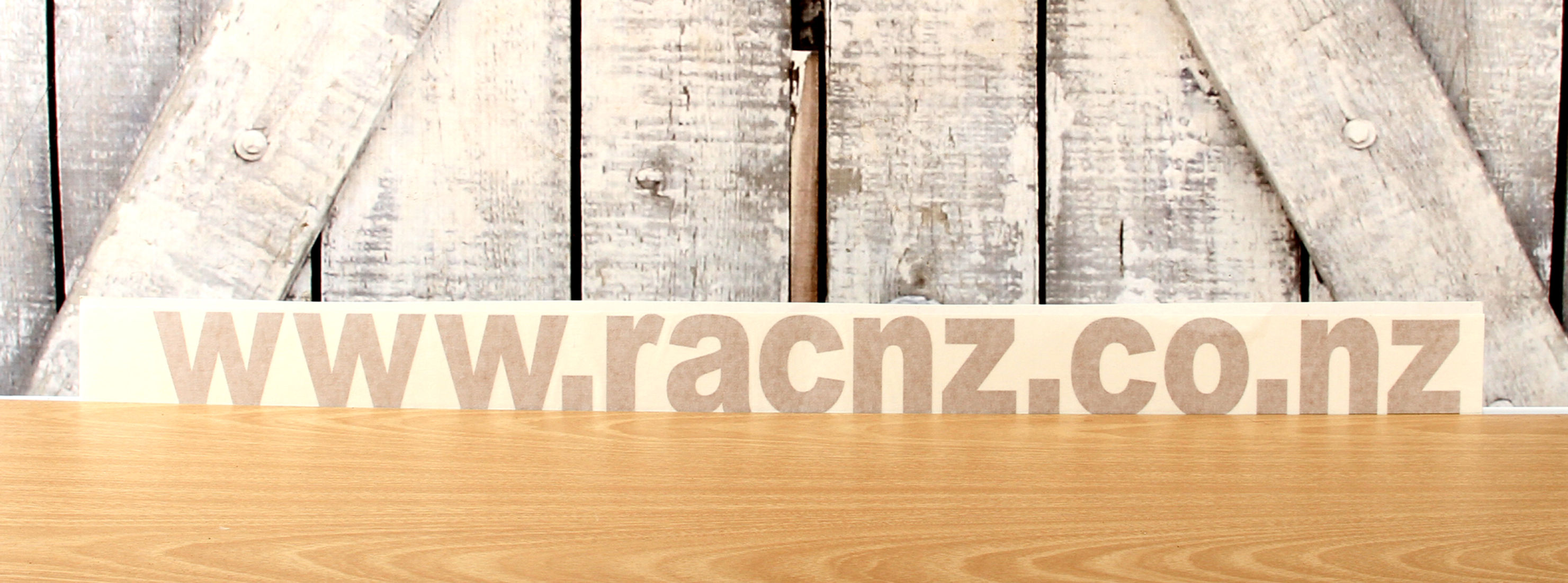 RACNZ.CO.NZ Car sticker