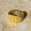 Thumbnail: anello argento dorato in filigrana